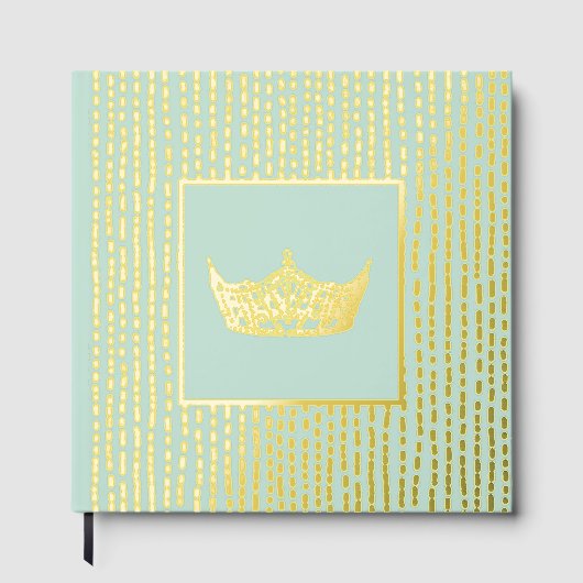 Foil Pageant Crown Photo Scrapbook texte sur la co (Recto)