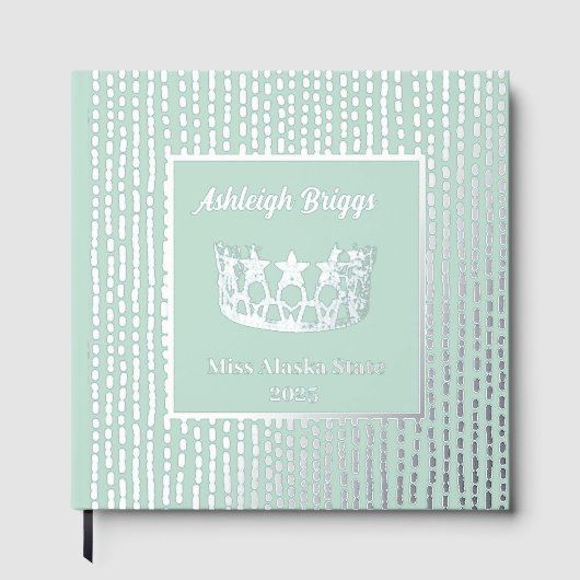 Foil Pageant Star Crown Photo Scrapbook avant text (Recto)