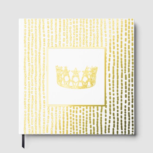 Foil Pageant Star Crown Photo Scrapbook-NO texte (Recto)