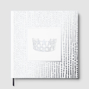 Foil Pageant Star Crown Photo Scrapbook-NO texte