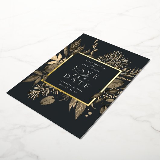 Foil pré automne Enregistrer la carte date (Rotation)