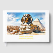 Foil Sphinx Pyramides Egypte Voyage d'aquarelle du (Recto)