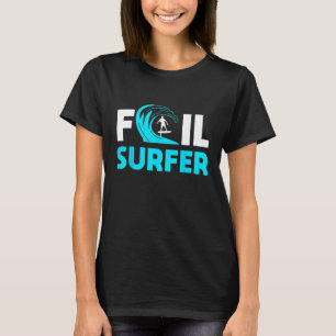 Foil surfen surfer ontwerp Ocean golfrijder 1 T-shirt
