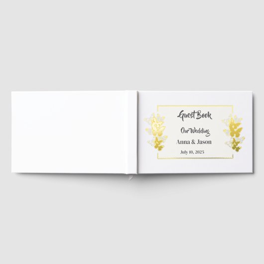 Foil Wedding Guestbook (Complet)