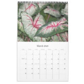 Foilage de fantaisie, calendrier 2009 (Mar 2026)