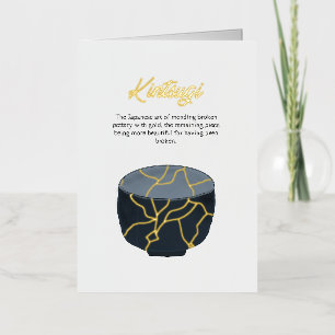 Foiled Kintsugi Golden Joinery Enmoegement Kaart