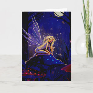 Foire au clair de lune magique - Carte de voeux