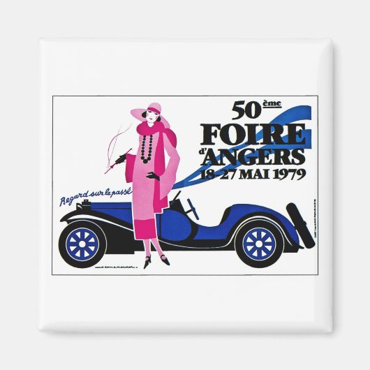 Foire d'Angers - Franse reclame Magneet (Voorkant)