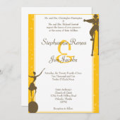 Foire du carnaval de Whimsical 5x7 Faire-part de m (Devant / Derrière)