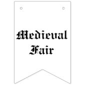 Foire médiévale Chevaliers et Drapeaux de Bund Dam (Troisième drapeau)