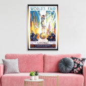 Foire Mondiale de Chicago 1933 - Art Déco Retro Vi (Insitu(Salon))