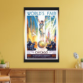 Foire Mondiale de Chicago 1933 - Art Déco Retro Vi (Insitu(Salon))