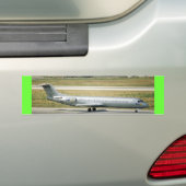 FOKKER 100 BUMPERSTICKER (Op auto)