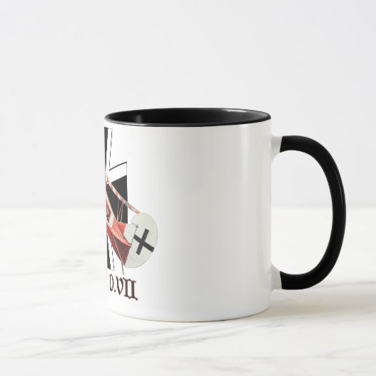 FOKKER D. VII MUG DE WWI ERNST UDET (Droite)