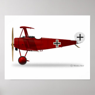 Fokker DR.1 Triplane Poster