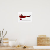 Fokker DR.1 Triplane Poster (Keuken)