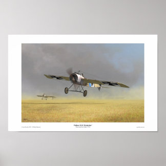 Fokker E.III "Eindecker" Poster
