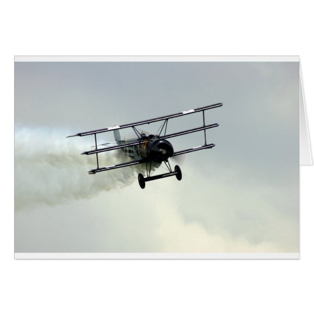 Fokker triplane (Voorkant Horizontaal)