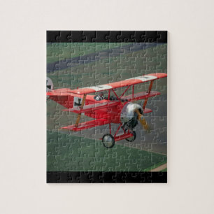 Fokker, triplane replica, 1983_Classic Aviation Legpuzzel