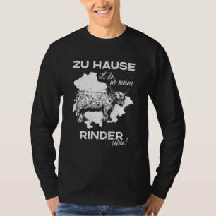 Fokkers van Hooglandrundvee Hooglandkoe Thüringen T-shirt