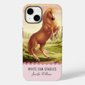 fokpaard Golden Palomino Case-Mate iPhone Case (Achterkant)