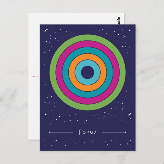 Fokus Briefkaart (Voorkant / Achterkant)