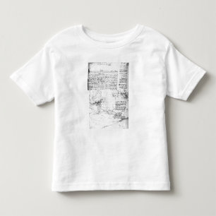 Fol.145v-a, pagina van Da Vinci's laptop Kinder Shirts