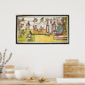 Fol.40r Construction of Tenochtitlan, 1579 Poster (Keuken)