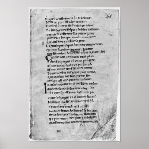 Fol.43 "Het lied van Roland" Poster