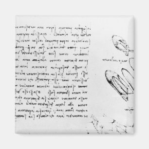 Fol. 49v van de Codex Arundel 263, 1490-1518 Magneet