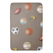 Folâtre la boule sur un tapis de bain (devant Vertical)