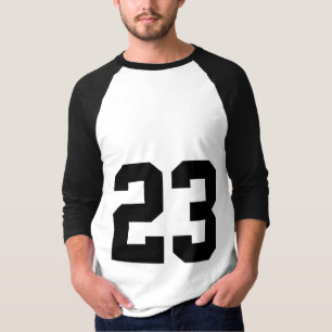 Folâtre le T-shirt   du numéro 23 de jersey