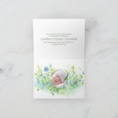 Folded Announcement Card Aankondiging (Binnen)