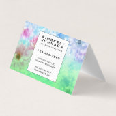 Folded Business Card Visitekaartjes (Achterkant)