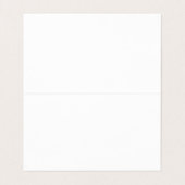 Folded Business Card Visitekaartjes (Binnenkant ongevouwen)