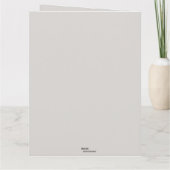 Folded Editable Sad Aliens Farewell Kaart (Achterkant)