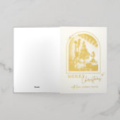 Folded Foil Christmas Greeting Card | Elegant Holi Folie Wenskaart (Buiten Laag)