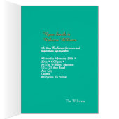 Folded Green & Gold Marble Card (Intérieur (Droit))