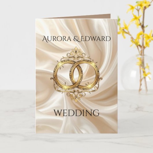 Folded Greeting Card Kaart (Gele Bloem)