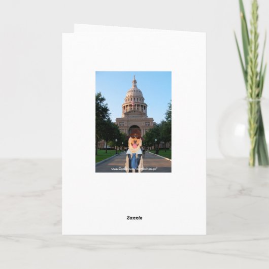 Folded Greeting Card Kaart (Achterkant)