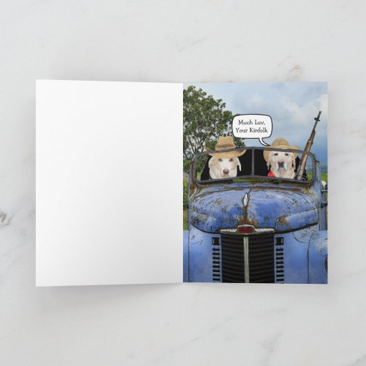 Folded Greeting Card Kaart (Binnen)