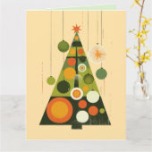 Folded Greeting Card Kaart (Gele Bloem)