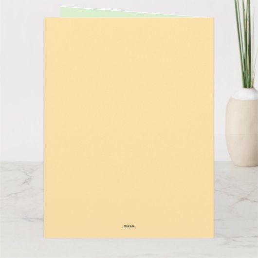 Folded Greeting Card Kaart (Achterkant)