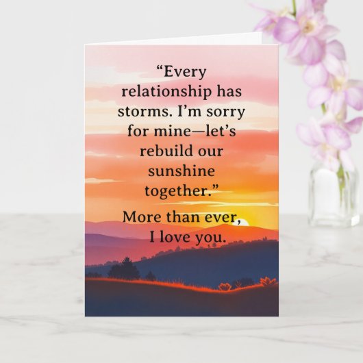 Folded Greeting Card Kaart (Orchidee)