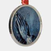 Folded Hands Prayer - Durer Metalen Ornament (Rechts)