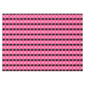 Folded Harlequin, roze-zwart-60x84 TABLECLOTH Tafelkleed (Voorkant (Horizontaal))
