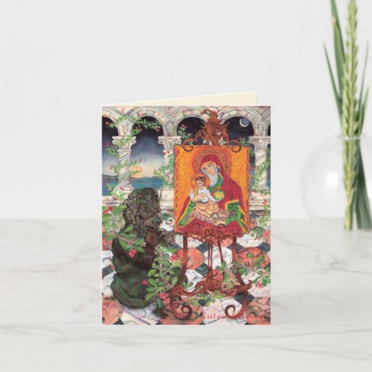 Folded Holiday Card Feestdagen Kaart (Voorkant)