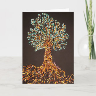 Folded Holiday Card - Nubian Series I* Feestdagen Kaart