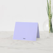 Folded Iris Note Card-Purple Irises-Small (Dos)