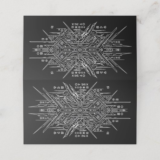 Folded Loyalty Card (Buitenkant ongevouwen)